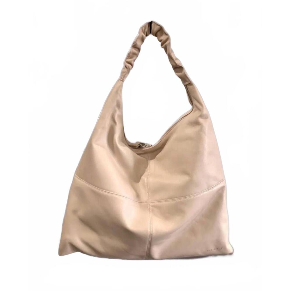 NEW BERGE women's mini hobo bag in pale pink